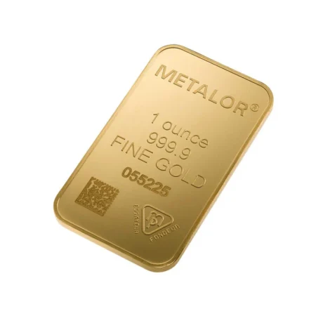 Once d’Or Lingotin Or de 1 Oz (certifié LBMA)